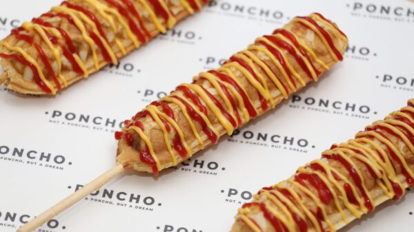 Corn Dog with Sausages and Cheese